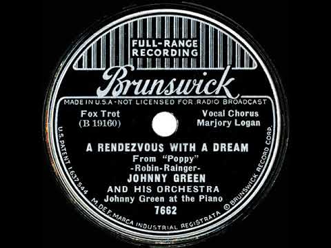 1936 HITS ARCHIVE: A Rendezvous With A Dream - Johnny Green (Marjory Logan, vocal)
