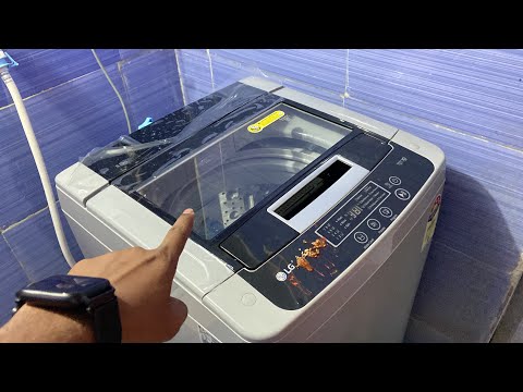 LG automatic washing Machine Demo | LG washing machine | T65SKSF1Z LG top load washing machine Demo