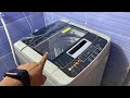 LG Automatic Washing Machine Demo LG Washing Machine T65SKSF1Z LG Top Load Washing Machine Demo