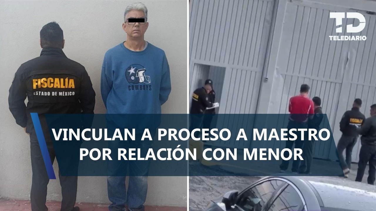 Vinculan a proceso a Víctor 'N', maestro de 50 años, por abuso sexual contra alumna de 14 años