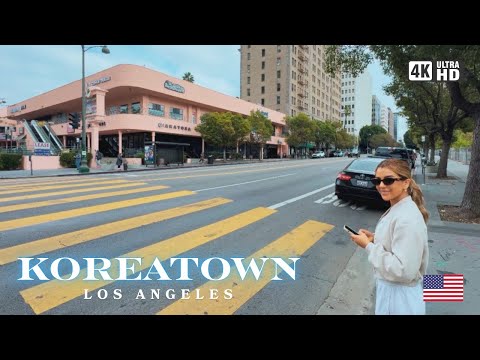 Koreatown, Los Angeles - Walking Tour 4K [ 2025 ] 
