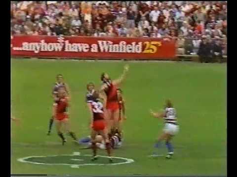 VFL R1 1982 - Essendon v Footscray