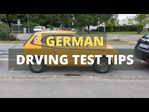 German Driving Test Tips | #HowToInGermany