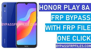 HUAWEI Honor 8A JAT-L29 LATEST Security patch FRP REMOVE DONE EASY METHOD