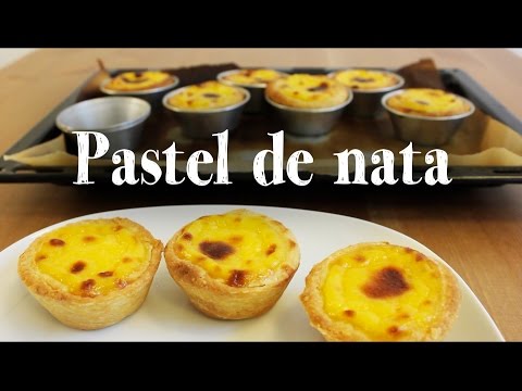 Pastel de Nata recipe | Portuguese Egg Tart