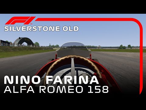 F1 1950 Silverstone Old layout | Nino Farina | Alfa Romeo 158