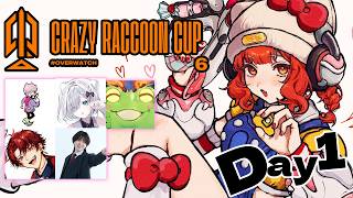 【OW】CRcupスクリム！チーム０３ w/しすこ・花芽すみれ・ゼロスト・柊ツルギ・みもざ【ラトナ・プティ/にじさんじ】