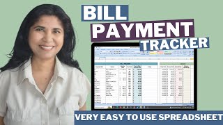 Bill Payment Tracker Spreadsheet - The EASY way to Organize your Bills
