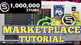 Marketplace Tips For Beginners | Make Millions of Stubs MLB The Show 24!