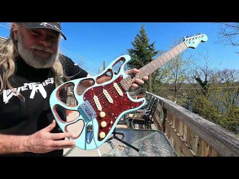 Fender 2016 Fender MIM Stratocaster (Hot Rodded) 2016 Candy Blue image 6