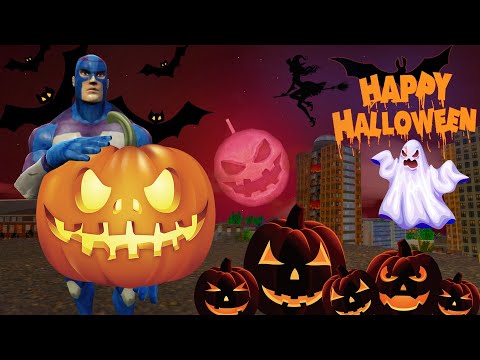 Happy Halloween New Update V6.5 Rope Hero Vice Town 2022 Game Definition Comedy Horror Celebration