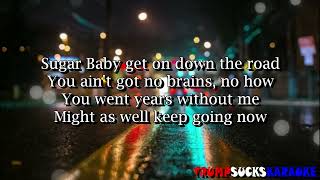 Sugar baby (karaoke) -Bob Dylan