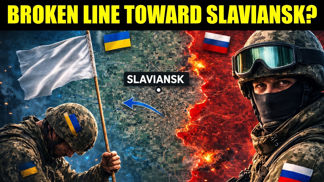 Slaviansk Under Pressure: Is a Russian Breakthrough Coming?