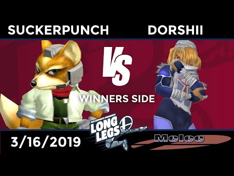 Long Legs Melee: Pools - SoVa|SuckerPunch (Fox) vs 306|Dorshii (Sheik)