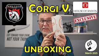 Canada HofK EXCLUSIVE - Vosteed Corgi V #unboxing #knife #edc #canada #vosteed