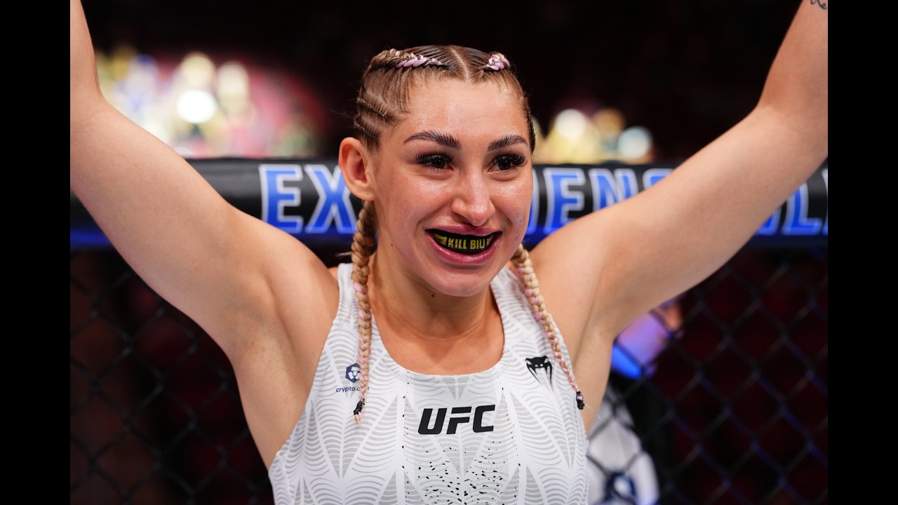 #NocheUFC Regina Tarín Se Mantiene Invicta 🇲🇽