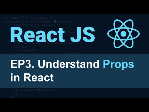 React Js Tutorial 4 Basic Props In React For Beginners