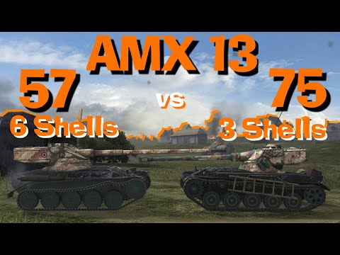 WOT Blitz Face Off || AMX 13 57 vs AMX 13 75