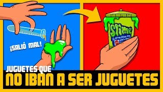 10 JUGUETES FAMOSOS QUE NO IBAN A SER JUGUETES