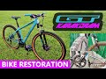 Bike Restoration GT Karakoram Turquoise Purple Restoration 50K Subscribers Giveaway