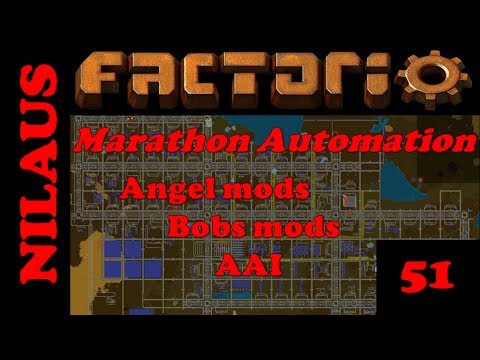 Factorio - Marathon Automation - E51 - Base tour and explanations
