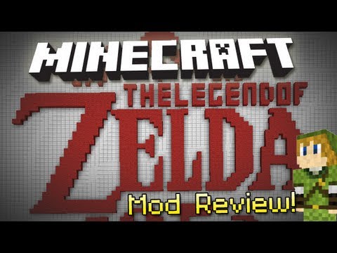Minecraft: LEGEND OF ZELDA! (ZeldaCraft 2 Mod Review)