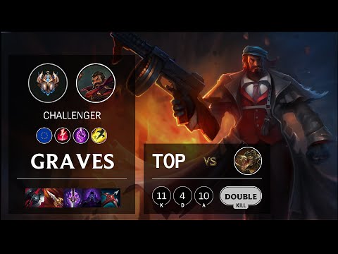 Graves Top vs Renekton - EUW Challenger Patch 10.19