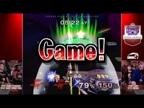 UGC Smash Open - Chudat & Professor Pro vs. Law & Roshi - SSBM - Doubles, Pools