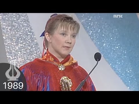 Mari Boine Persen vinner Årets Åpen Klasse (Spellemannprisen 1989)