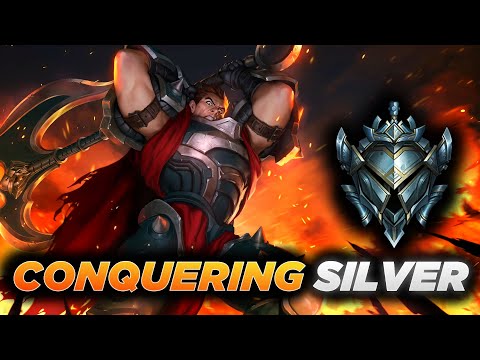 Crushing Silver - Unranked to Diamond - How to get HIGH ELO as DARIUS - #2