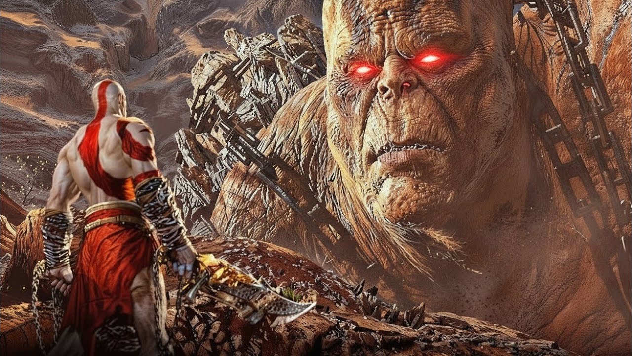 🤯 IMAGENS INÉDITAS: Kratos Enfrenta a Fúria Vermelha do Gigante! (Gameplay)
