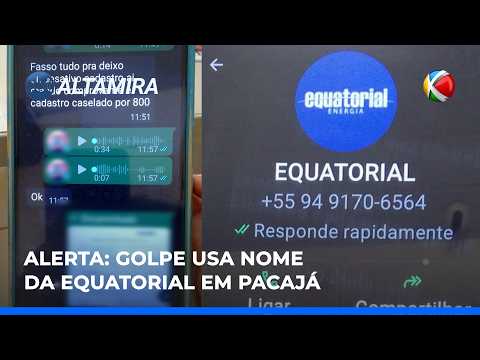 GOLPE USA NOME DA EQUATORIAL EM PACAJÁ (PA) | SBT Altamira