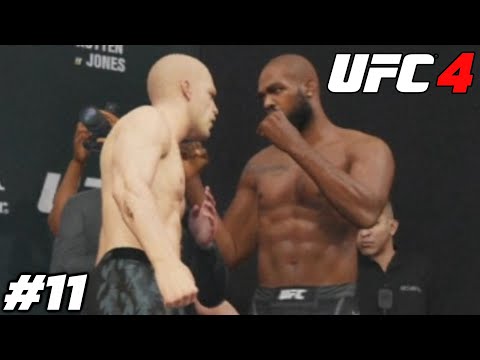 Rutten vs Jones 3! UFC 4 Bas Rutten Light Heavyweight Career Mode #11