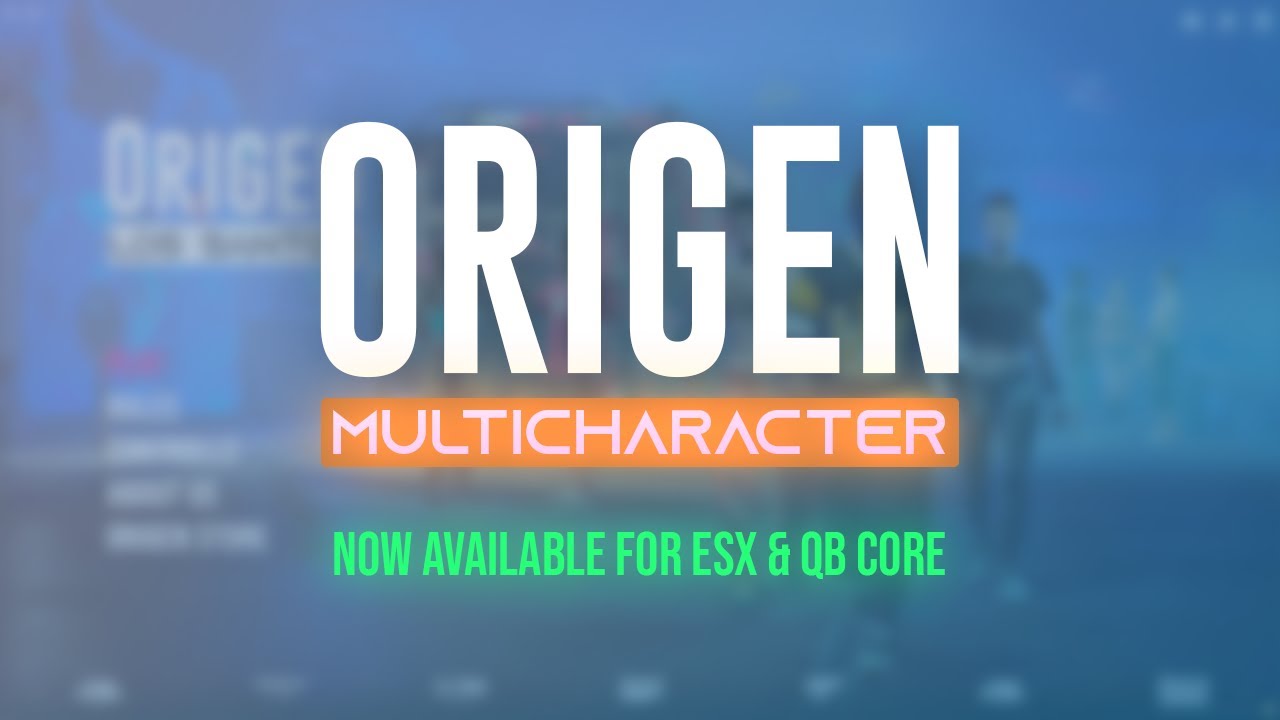ORIGEN MULTICHARACTER