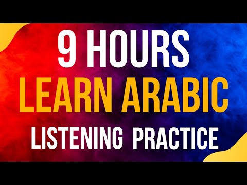 9 Hours of Arabic CONVERSATION Practice  ||| Improve your Arabic from Morning until Night