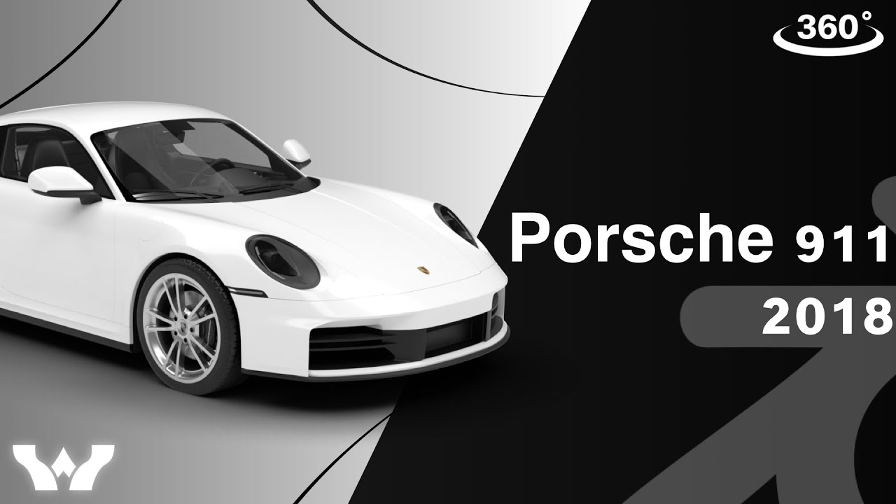 Porsche 911 Carrera 2025 3D Model