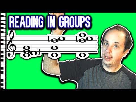 Reading Large Groups of Notes With the Interval Technique