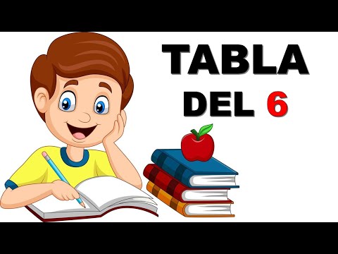 TABLA DE MULTIPLICAR DEL 6 super facil