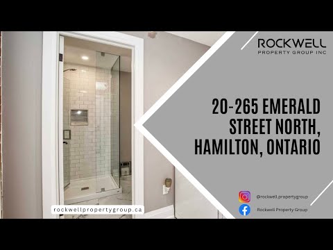 20 - 265 Emerald Street North, Hamilton, Ontario