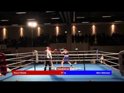 Rocco Wadell vs Albin Albinsson - Semifinale SM Boxning 2014
