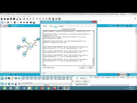Ejercicio 6.2.3.8 Cisco Packet Tracer Escenario 2