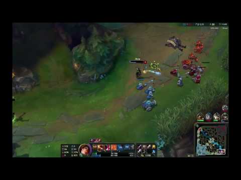 TAHM KENCH+MISS FORTUNE OUTPLAY BOT LANE