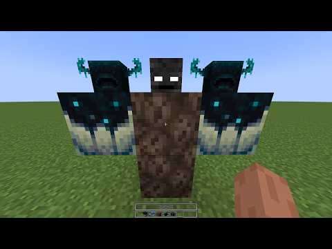what if you create a Warden Double Witheeer in MINECRAFT