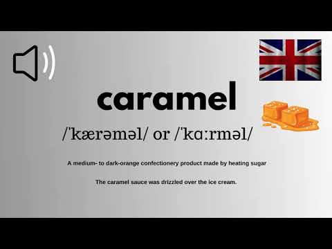 How to Pronounce Caramel Correctly- English With Zee