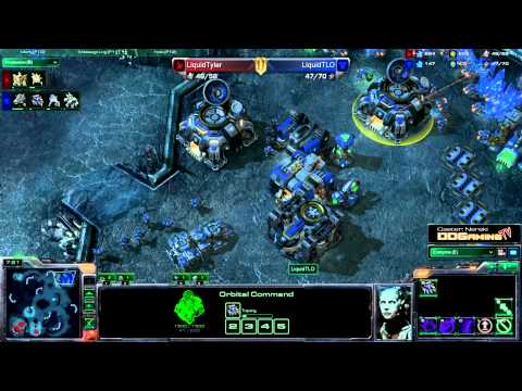 HD Starcraft 2: Liquid Tyler [P] vs LiquidTLO [T] on MLG XNC G2