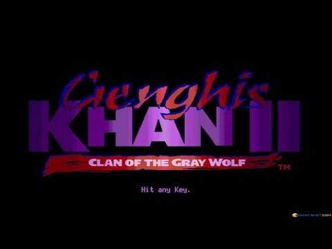 Genghis Khan 2 - Clan of the Grey Wolf gameplay (PC Game, 1992)