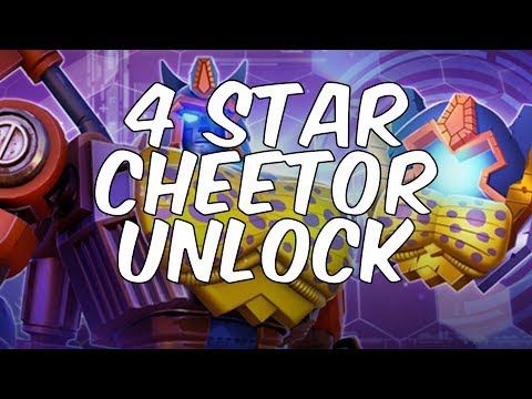 4 STAR CHEEOTR UNLOCK + RANK UP! - TRANSFORMERS: Forged To Fight
