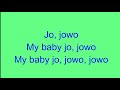 JOWO DAVIDO LYRICS (paroles)