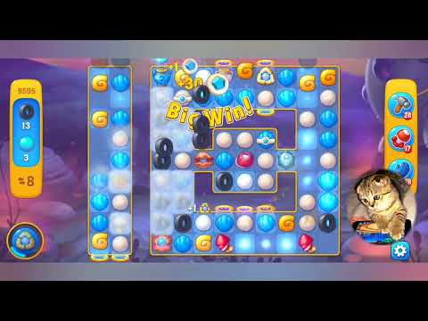 Fishdom 2022, no Boosters,  9595  level  -  прохождение без бустеров,  9595  уровень.