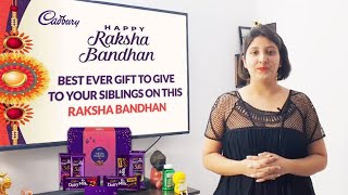 Best Gift To Give To Your Sibling On This Raksha Bandhan 💝💝 Cadbury Personalized Gift Ideas🍫